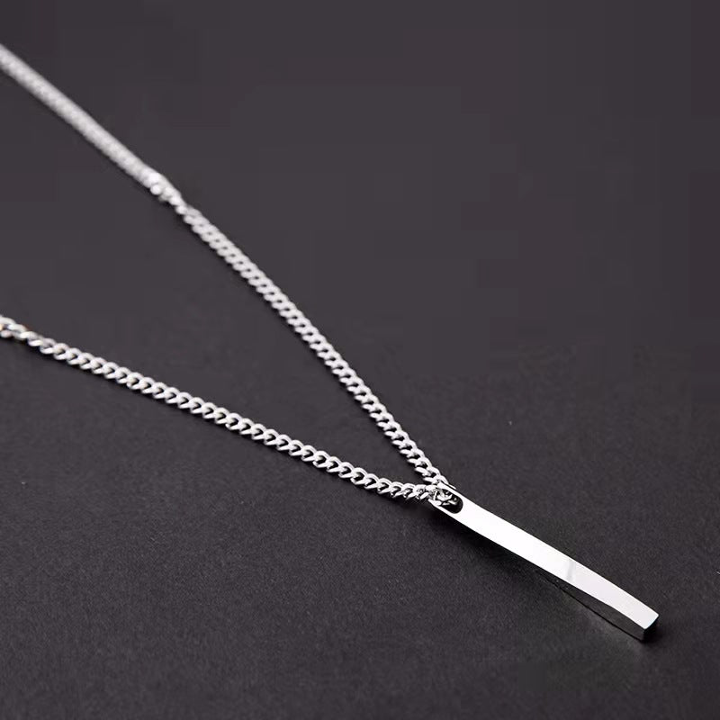 Wholesale Hip Hop Versatile Pendant Long Titanium Steel Sweater Chain Long Necklace ACC-NE-BYJY009