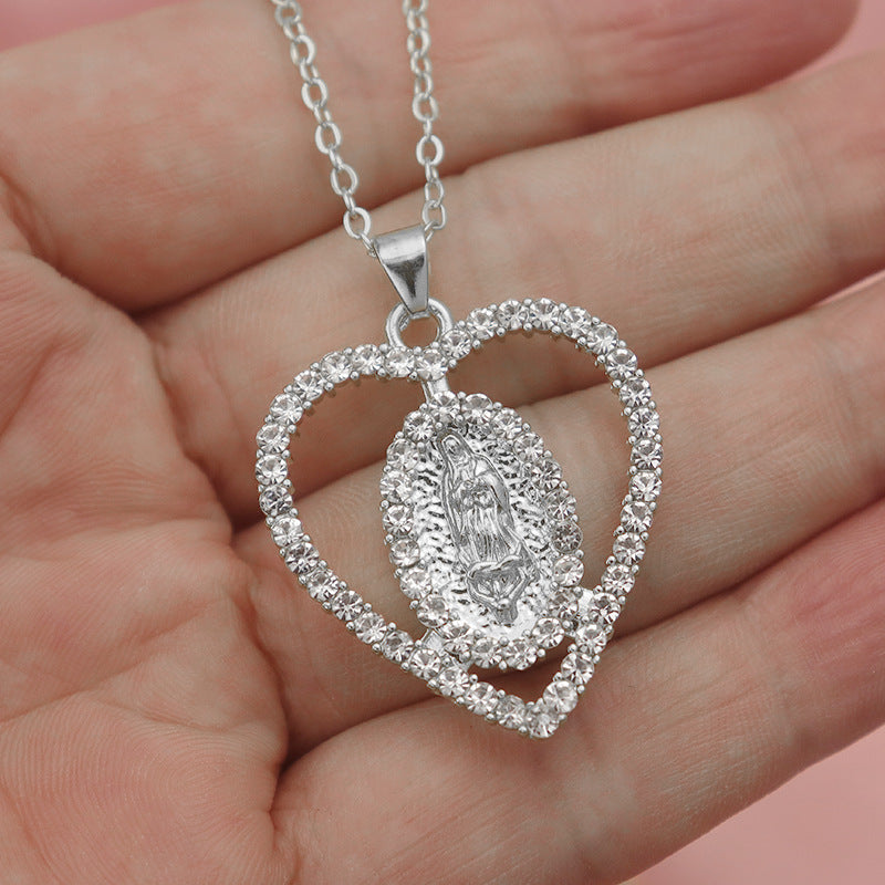 Wholesale  Light Luxury Niche Love Necklace