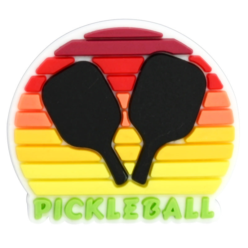 Wholesale Random 100pcs Ball Sports PVC Soft Rubber Shoe Buckle Decoration ACC-SC-RYY077