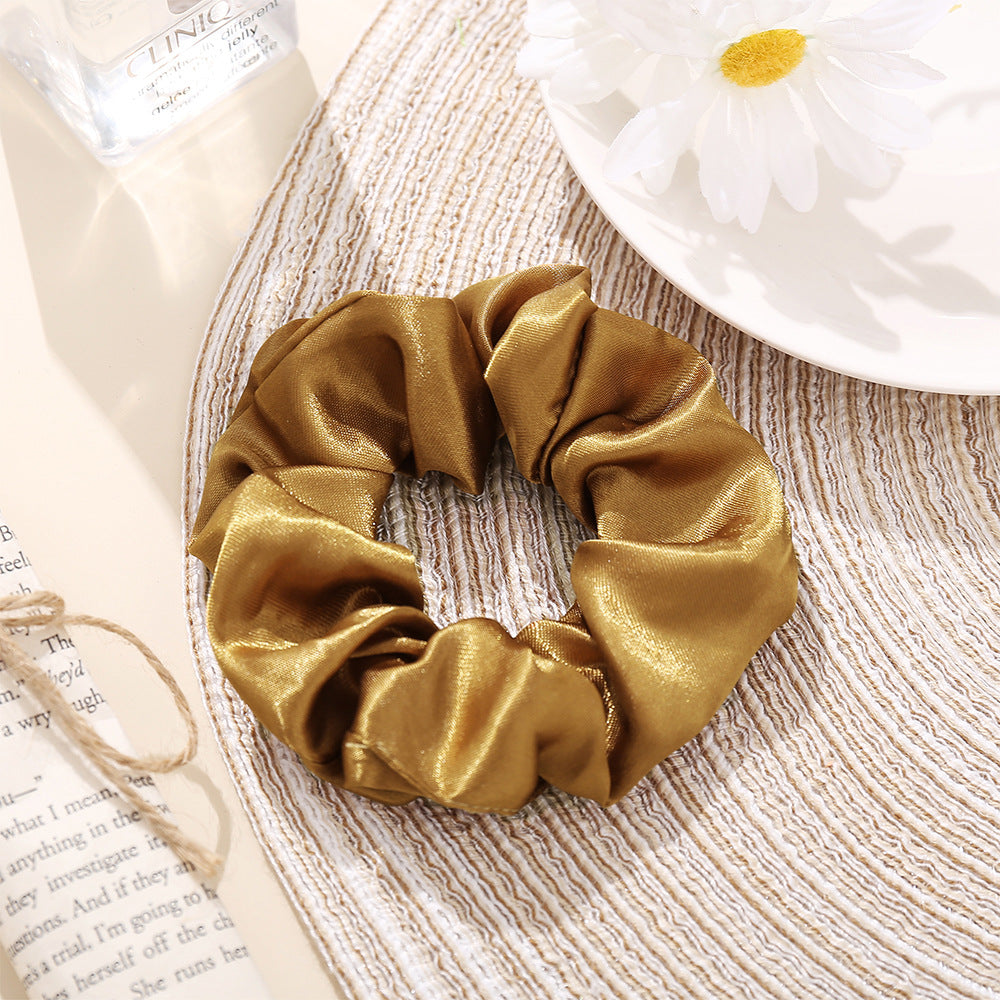 Wholesale Silk Satin Vintage Fat Gut Loop Large Headband Hair Scrunchies ACC-HS-HZS001