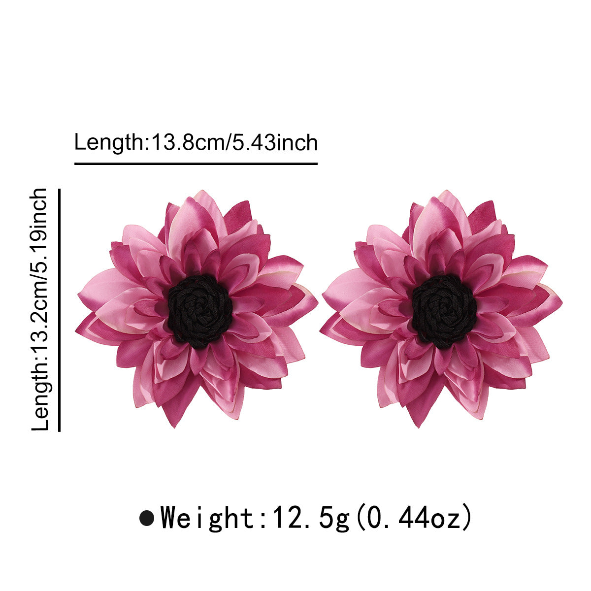 Wholesale Exaggerated Multi-Layered Colorfulful Flowers Casual Style Necklace