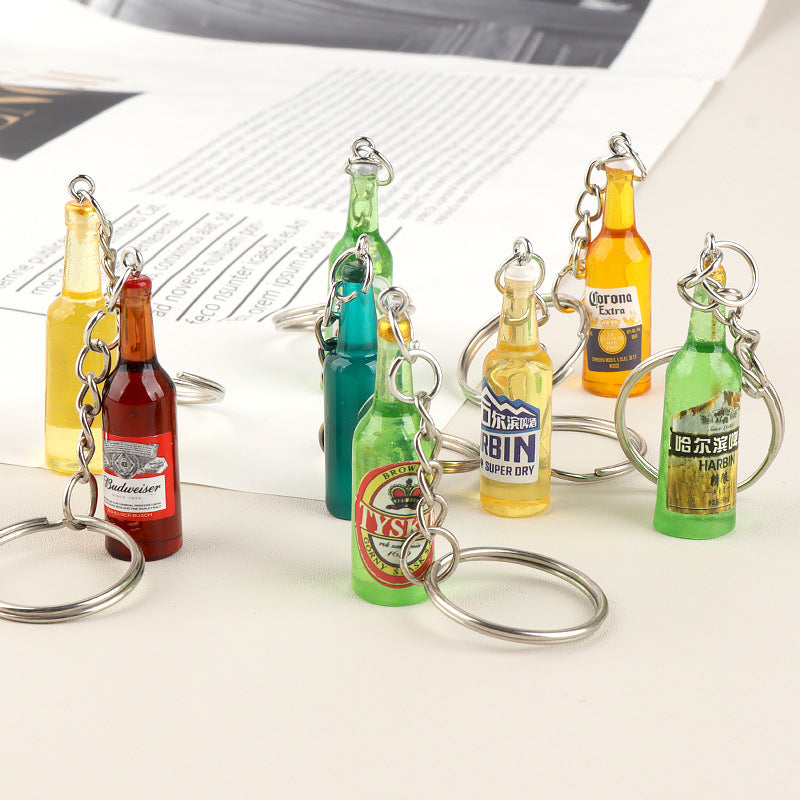Wholesale Beer bottle keychain