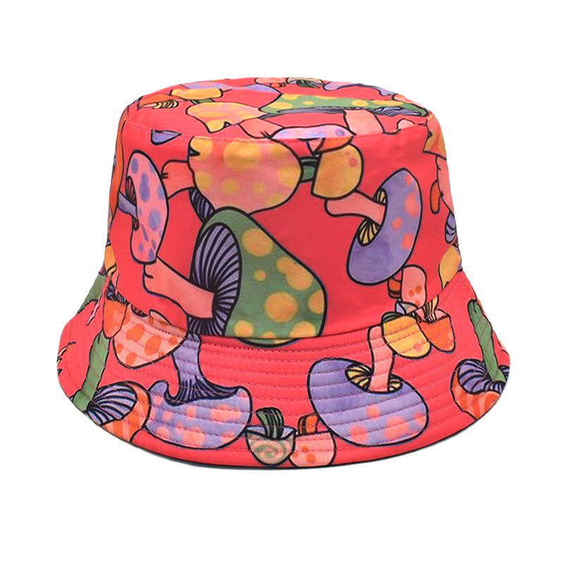 Wholesale Mushroom Bucket Hat Double-sided Sun Protection Hat ACC-HT-AoZheng001
