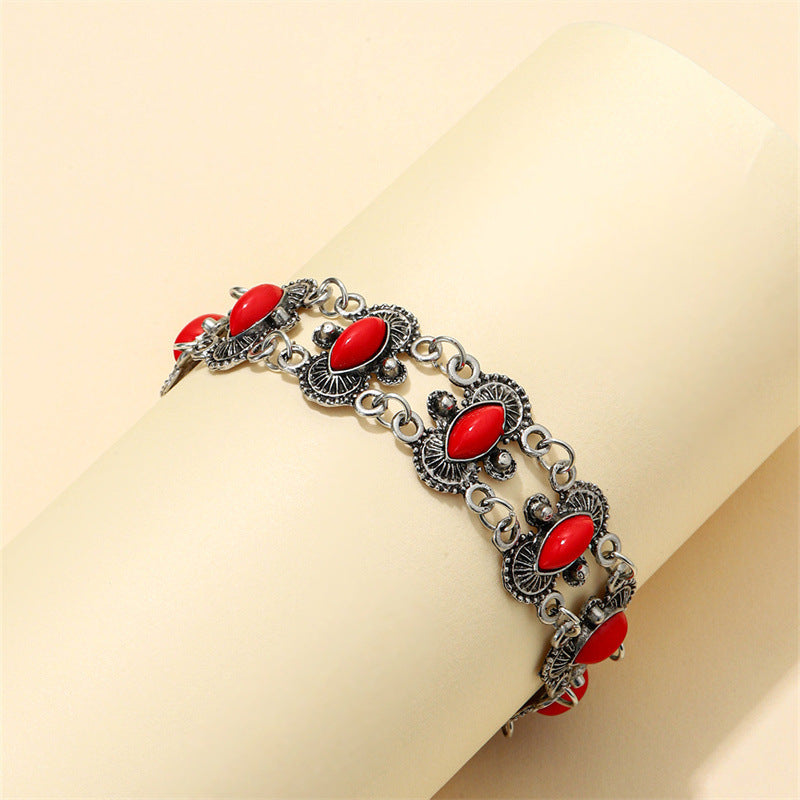Wholesale Ethnic Turquoise Bracelets ACC-BT-JunJie005