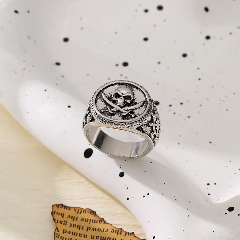 Wholesale  Personalized Pirate Skull Ring