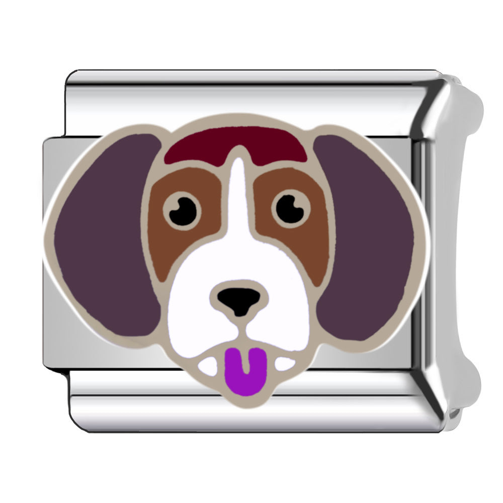 Wholesale  Italian Charm Bracelet 9mm DIY pet dogs Creative Stainless Steel Composable Bracelet