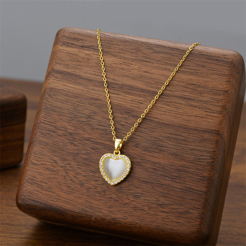 Wholesale High-grade Titanium Steel Necklaces ACC-NE-Quanx002