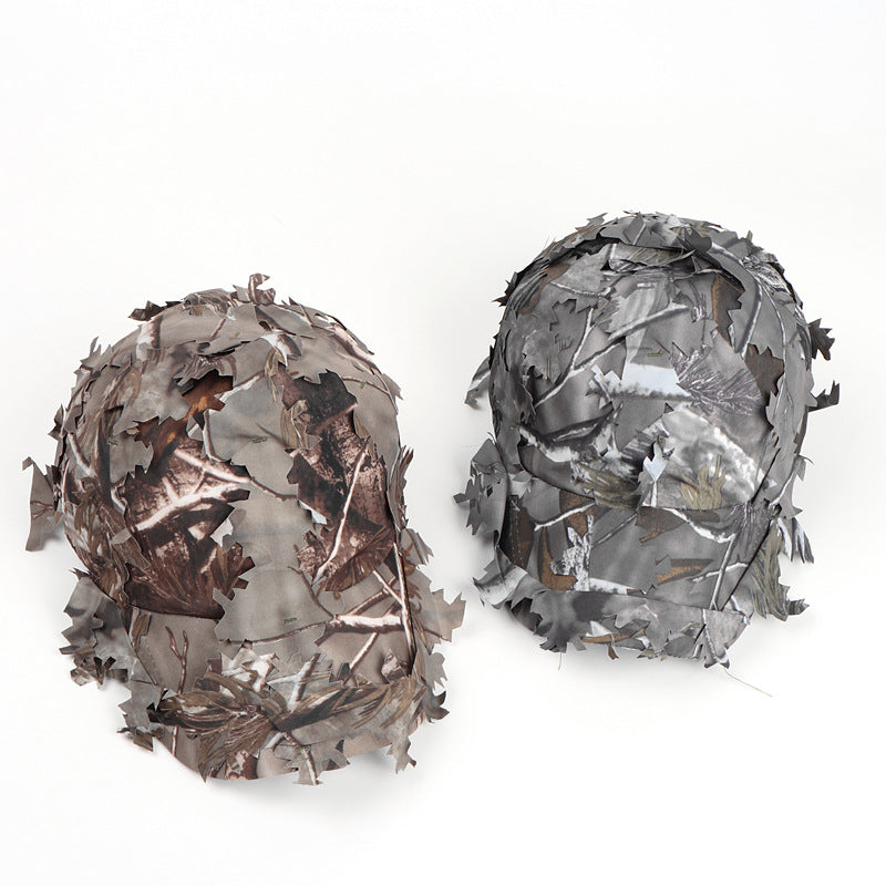 Wholesale  field training leaves bionic camouflage peaked cap baseball cap