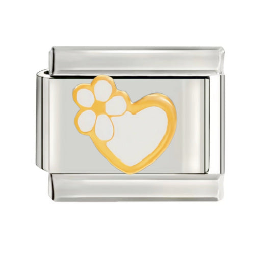 Wholesale 9mm Italian Charm Starter Bracelets DIY square Single Section Creative Stainless Steel Composable Bracelet