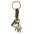 Wholesale  Alloy Bronze Elephant Retro Woven Cowhide Pendant Keychains
