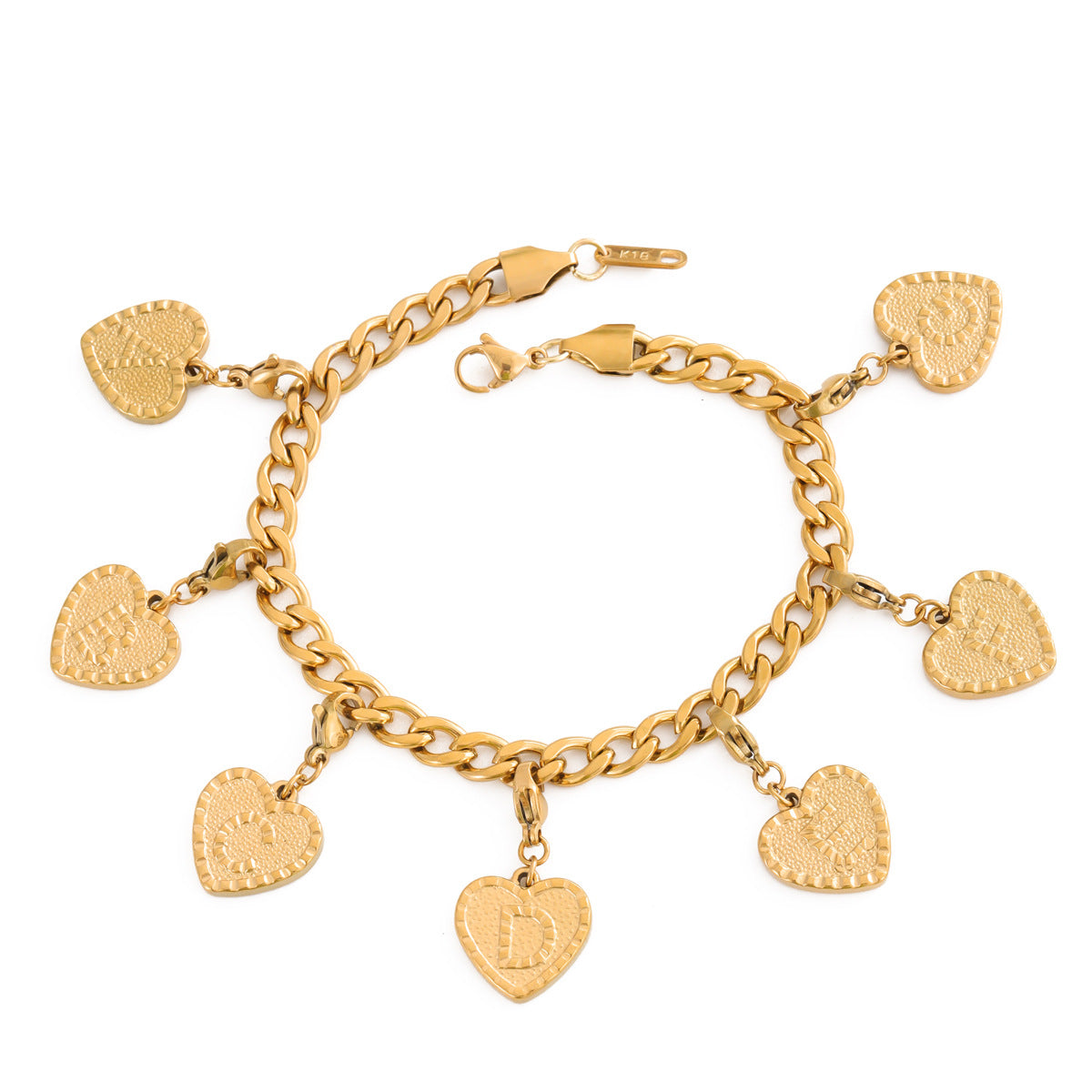 Wholesale Stainless Steel Bracelet  Fashion Heart  Bracelet