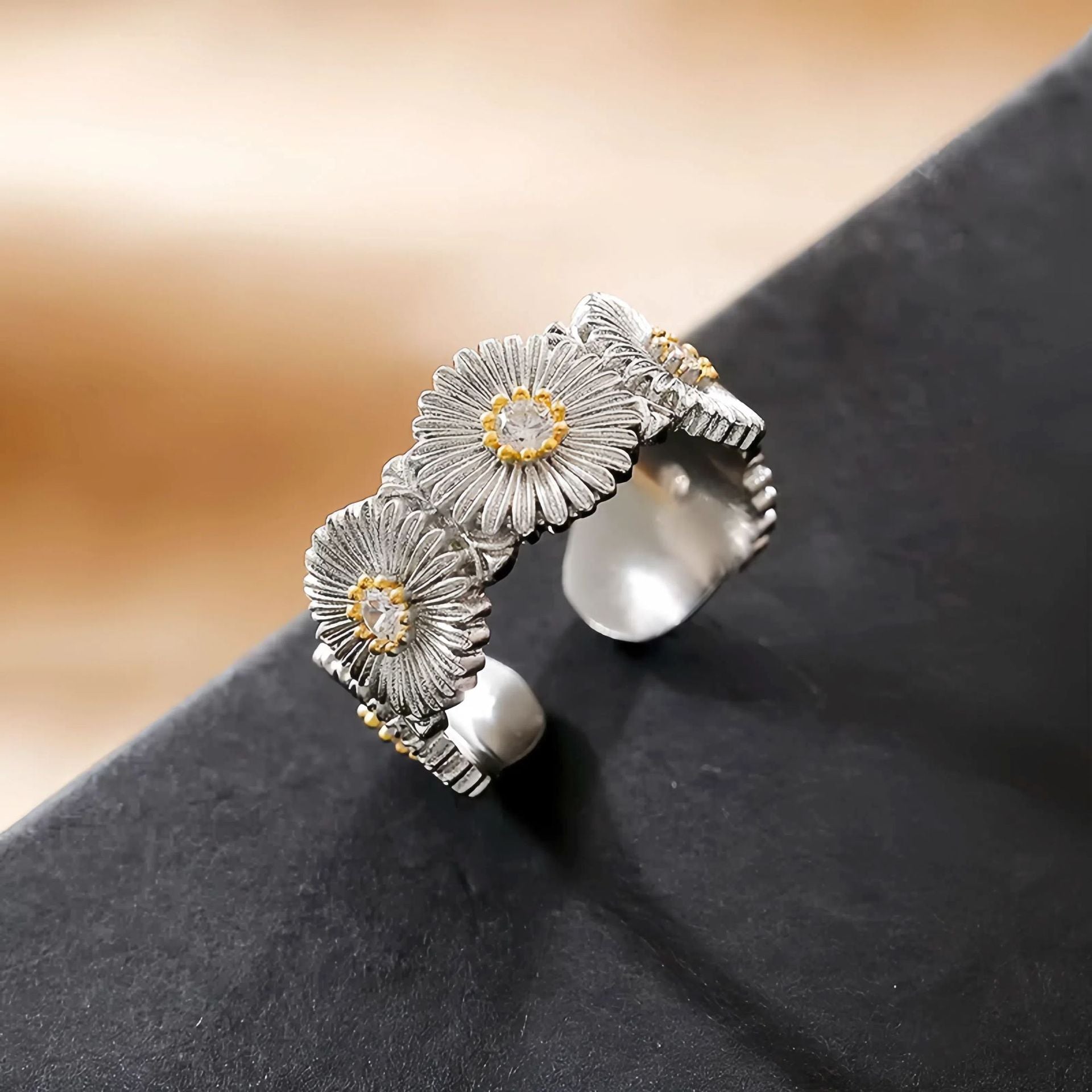 Wholesale Light Luxury Ring Lace Lace Ring