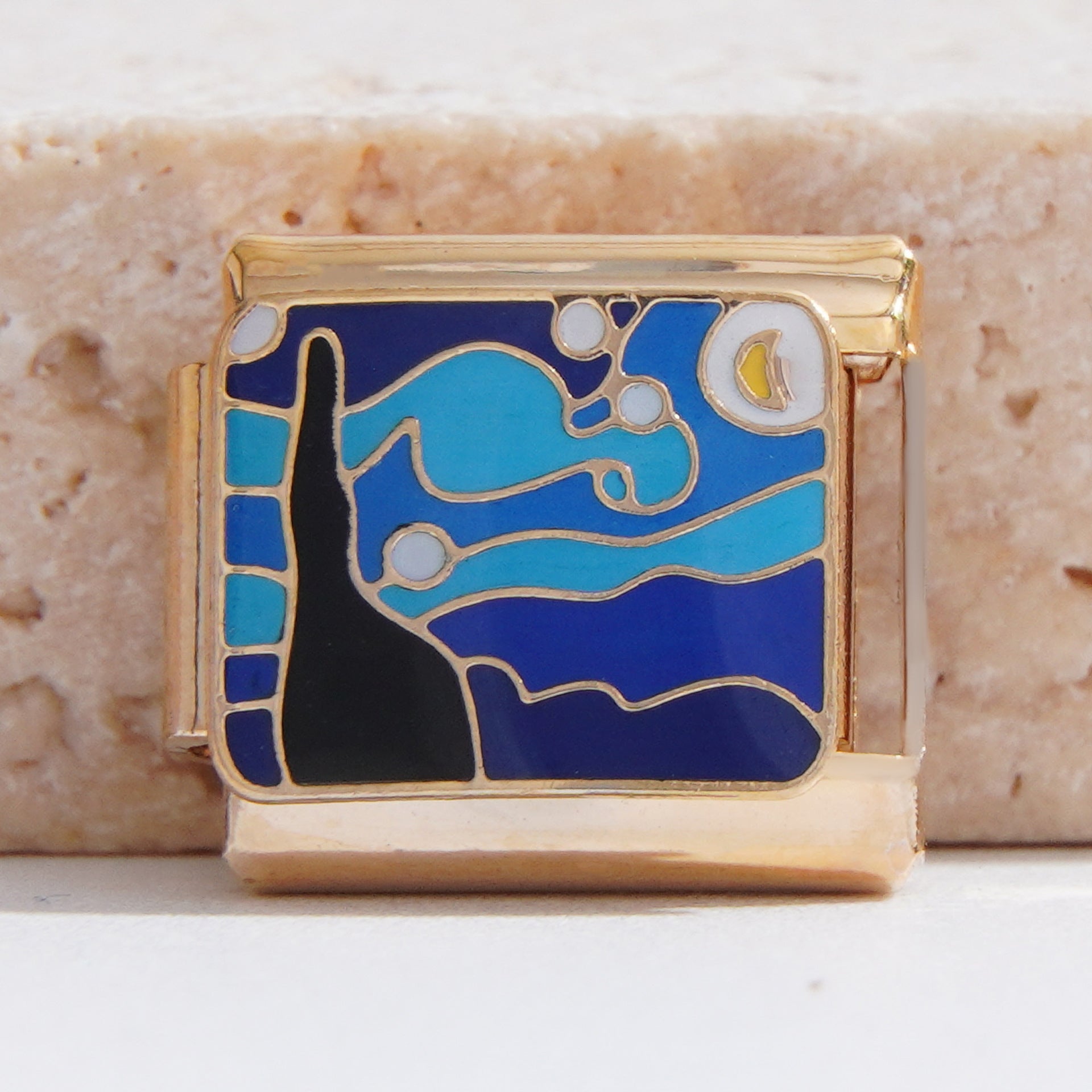 Wholesale Italian Charm Bracelet 9mm DIY Splicing Halloween Series Stainless Steel Composable Bracelet