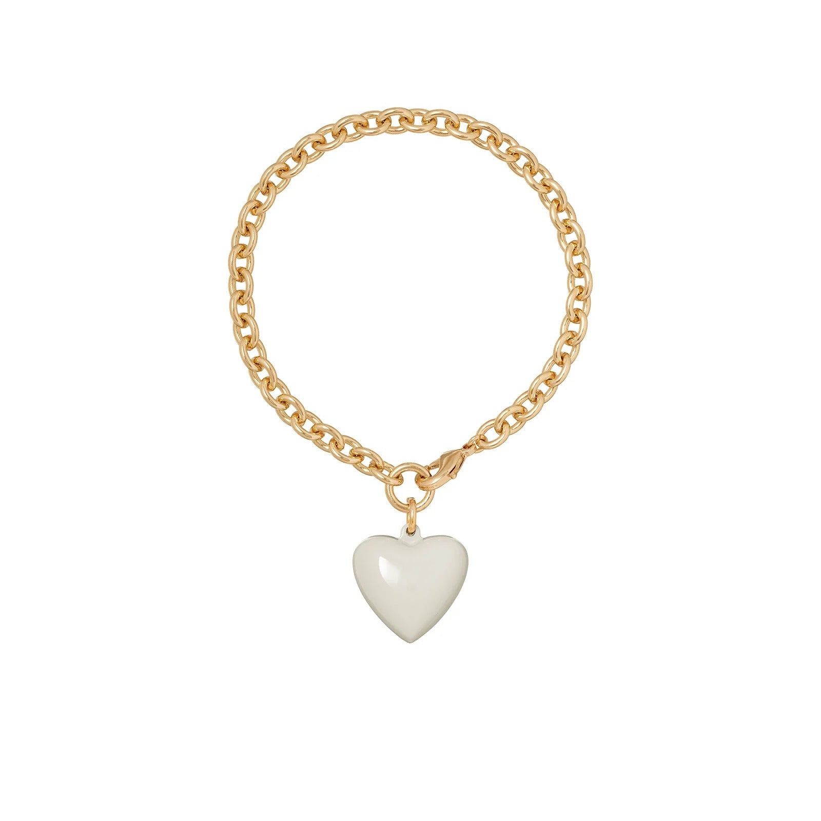 Wholesale Love Oil Drop Bracelet Colorful Titanium Steel Transparent 18K Gold Bracelet