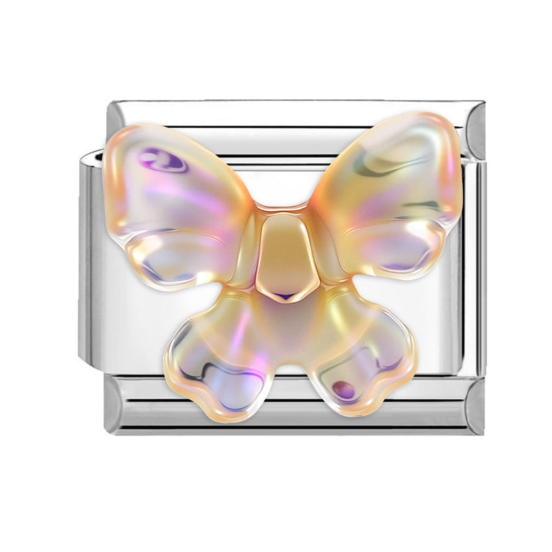 Wholesale Italian Charm Bracelet 9mm DIY Splicing Cute Creative Stainless Steel Composable Bracelet