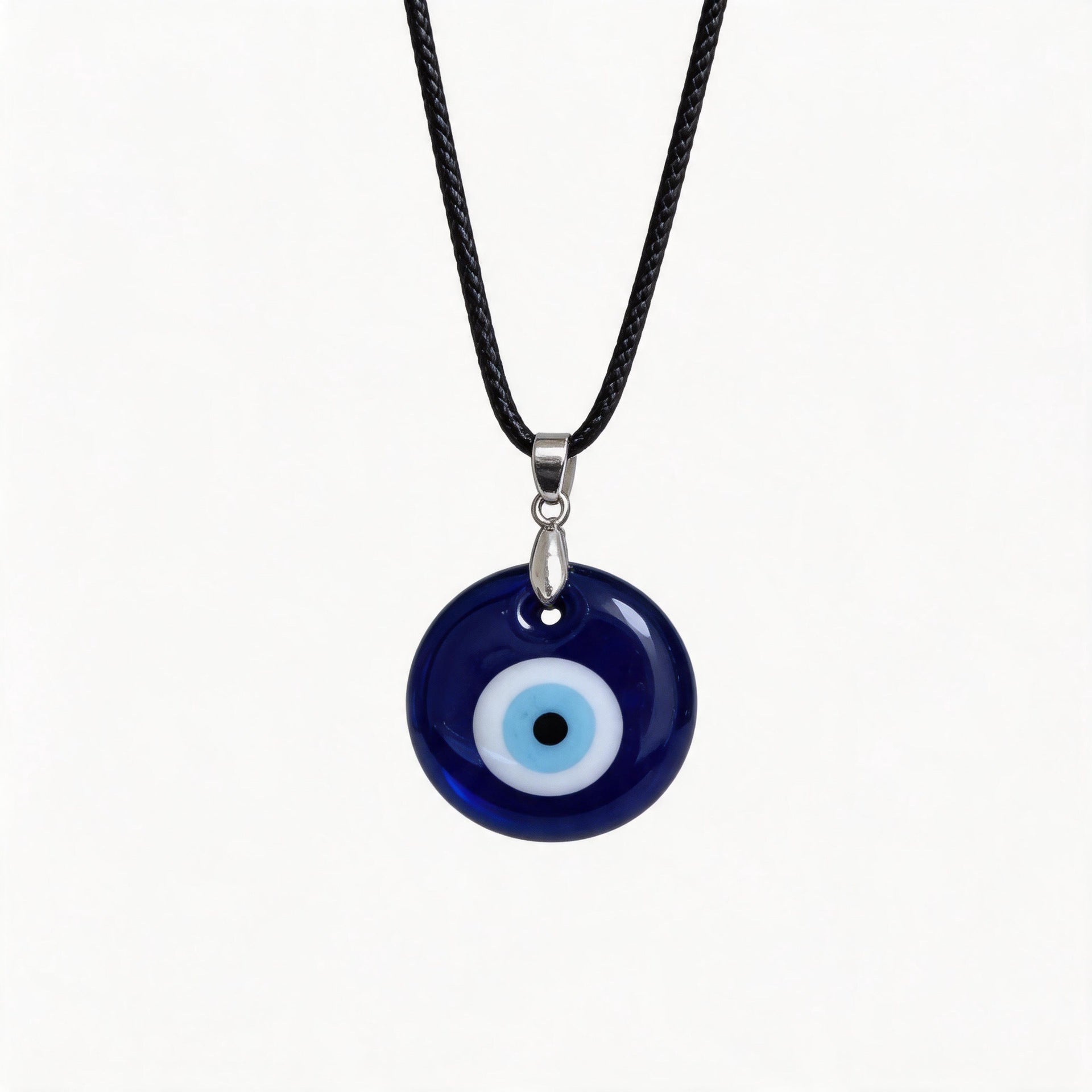 Wholesale Turkish Evil Eye Blue Glass Pendant Necklace Handmade Fashion Jewelry Gift