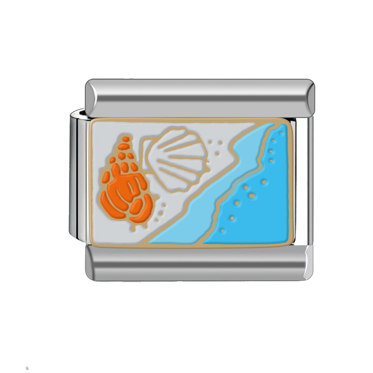 Wholesale Italian Charm Bracelet 9mm DIY Splicing Butterfly Series Stainless Steel Composable Bracelet