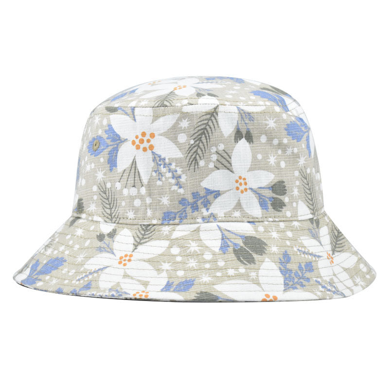 Wholesale Chinese Style Reversible Tie Dye Bucket Hat Wide Brim Adjustable Sun Hat For Everyday Fashion