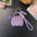 Wholesale Plush small bag lanyard keychain