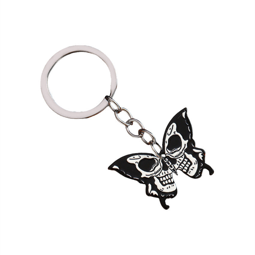 Wholesale  Skull Keychain Acrylic  Cherry Animal Keychain Bag Accessory Gift