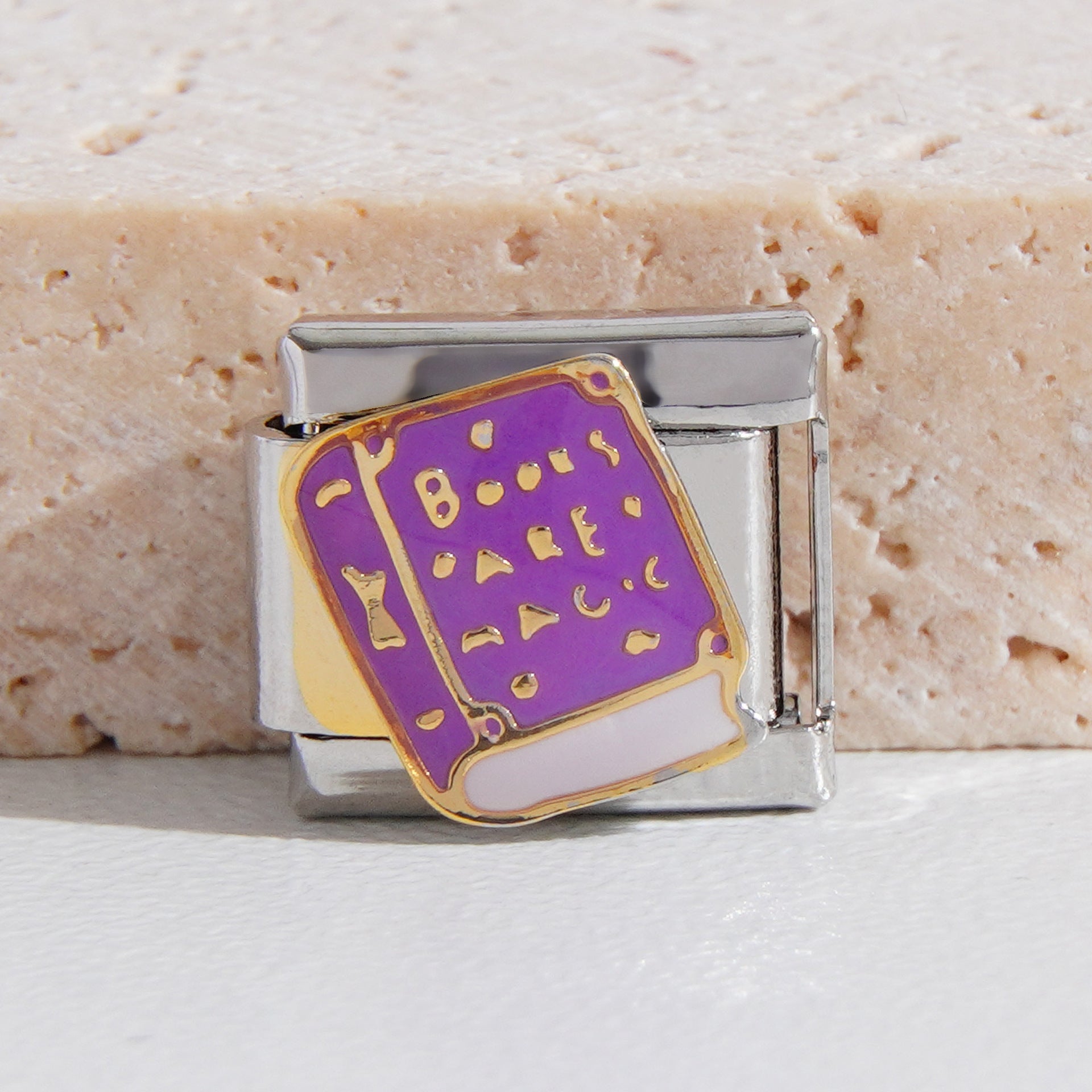 Wholesale Italian Charm Bracelet 9mm DIY Splicing Cute Creative Stainless Steel Composable Bracelet