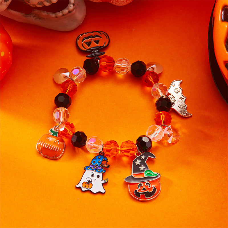 Wholesale Halloween Series Bracelets Cute and Funny Style Cartoon Pendants Ghost Bracelet