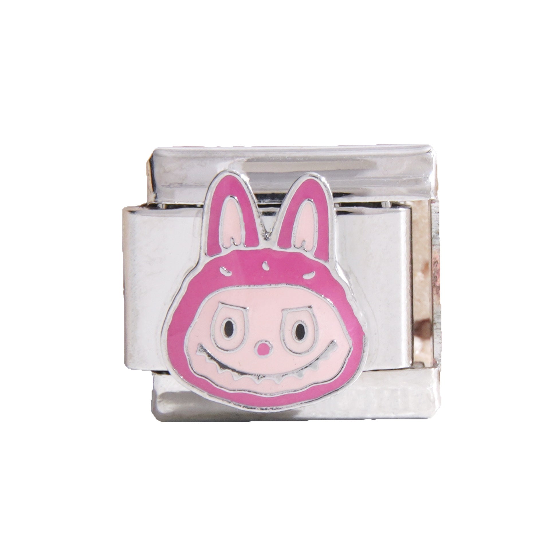 Wholesale Italian Charm Bracelet 9mm DIY Splicing Cute Cartoon Series Stainless Steel Composable Bracelet