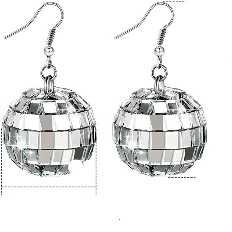 Wholesale Retro Disco Earrings
