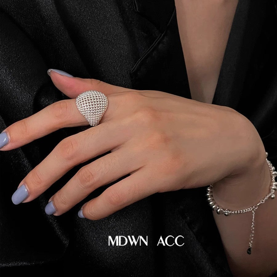 Wholesale 925 Sterling Silver Hollow Lace Ring