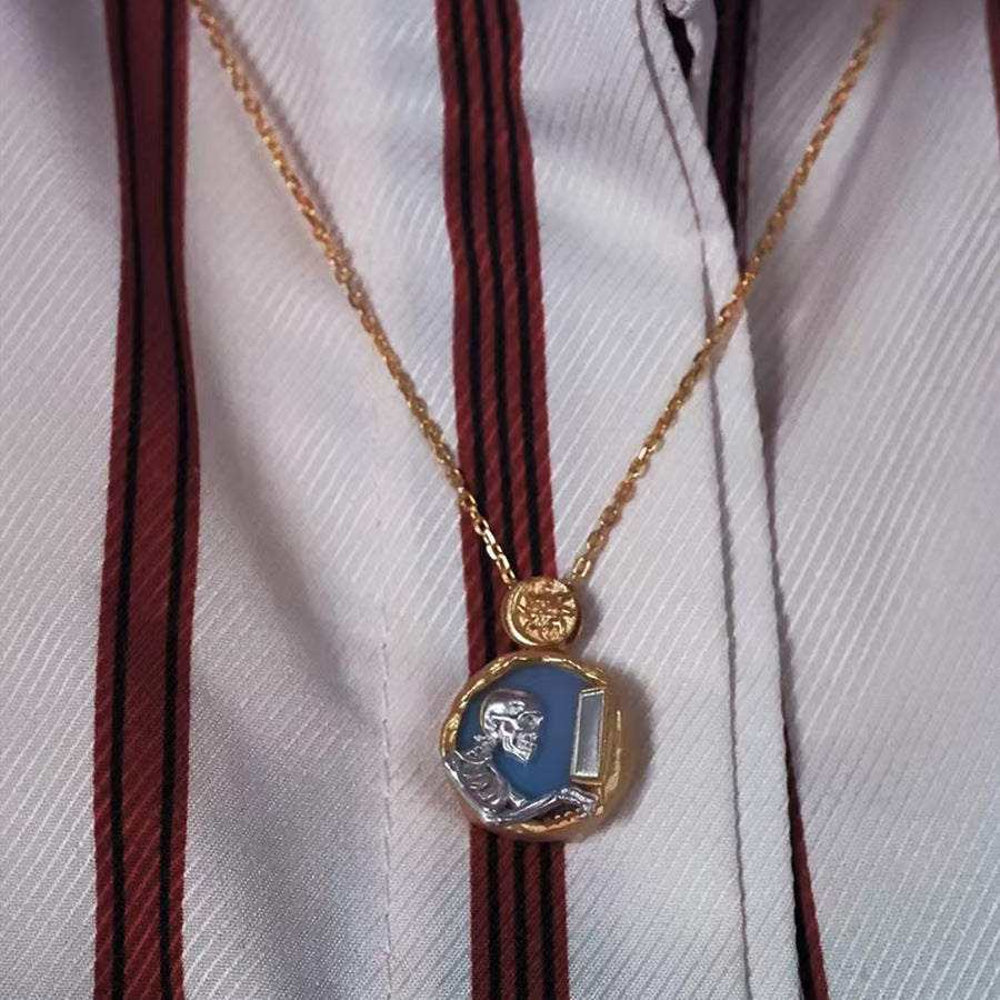 Wholesale Working Skeleton Necklace
