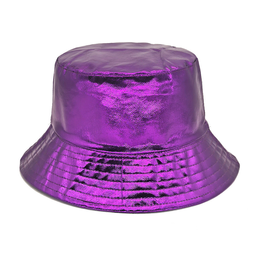 Wholesale Gold and silver bucket hat