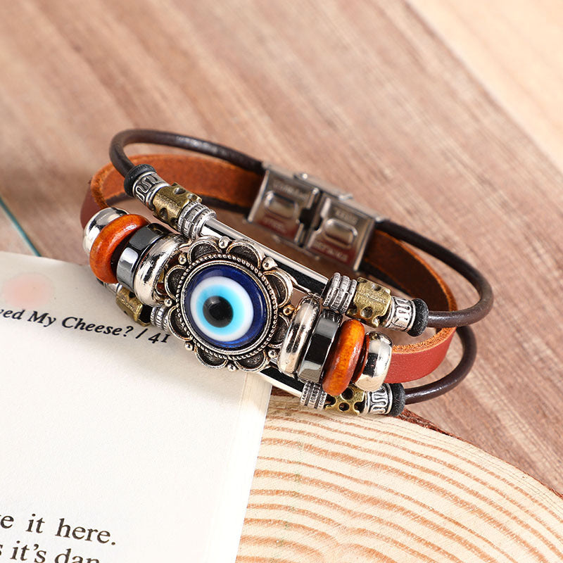 Wholesale Bohemian Turquoise Alloy Bracelet ACC-BT-Luany001