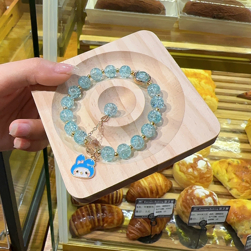 Wholesale Cartoon Cute Burst Flower Crystal Bracelet ACCVIP-BT-FanYou001