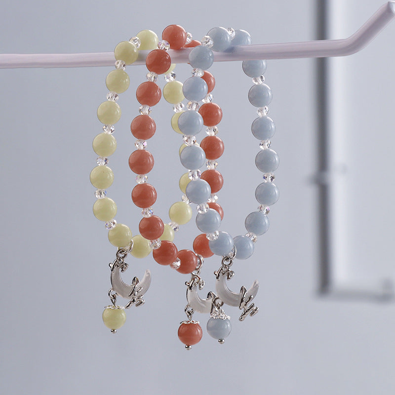 Wholesale Crystal Luminous Beaded Bracelet