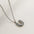 Wholesale  26 English letter necklace  titanium steel bubble smooth letter pendant clavicle chain