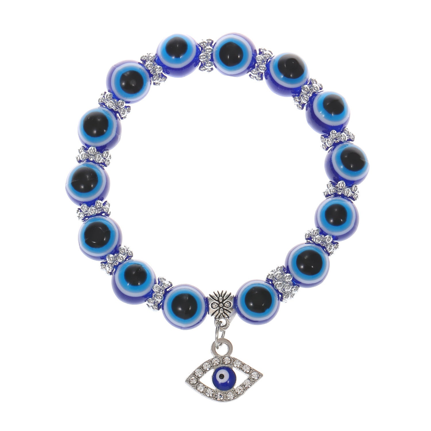 Wholesale Turquoise Evil Eye Cross Bracelet
