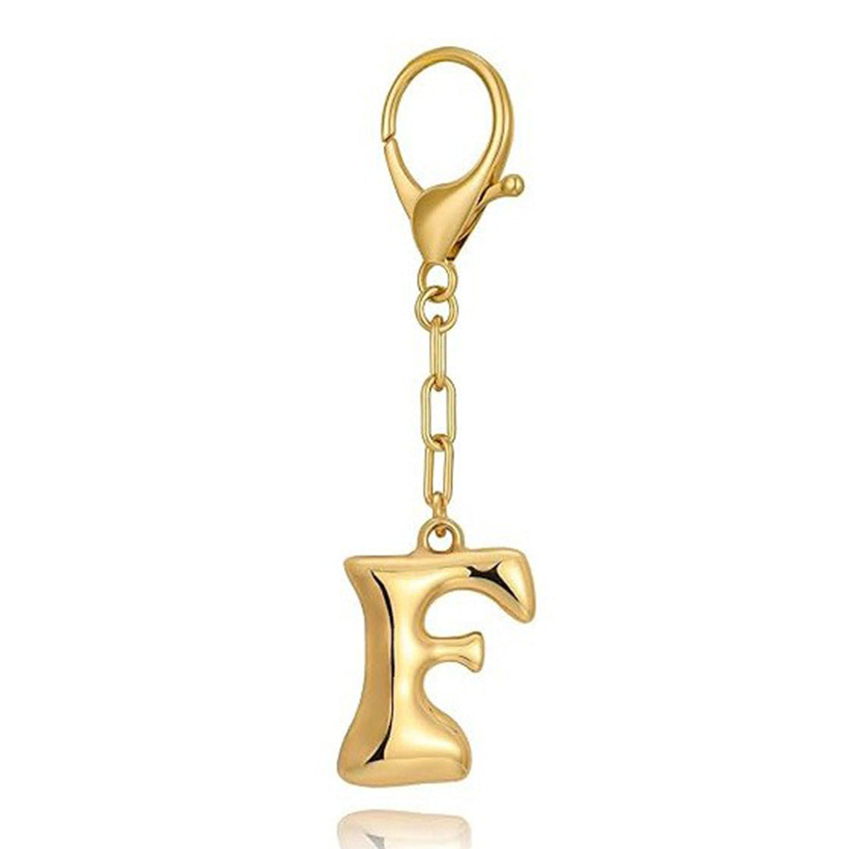 Wholesale 26 Bubble Letter Metal English Letter Keychain