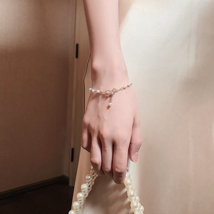 Wholesale Trendy Bow Bracelet Women S Korean Sweet Simple Design Jewelry Accessory For Resale
