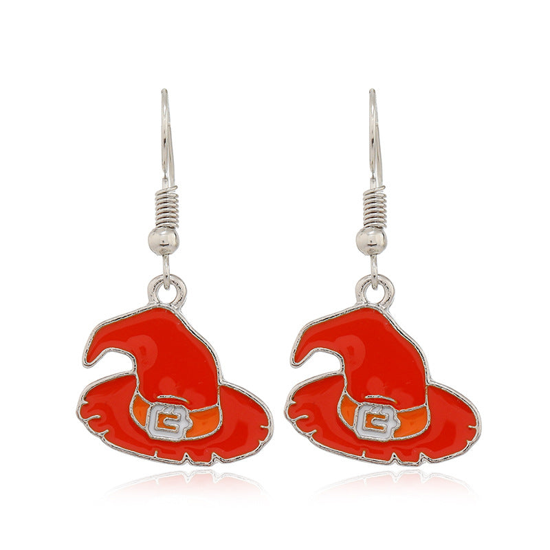 Wholesale   Creative Personalized Event Skull Alloy Earrings