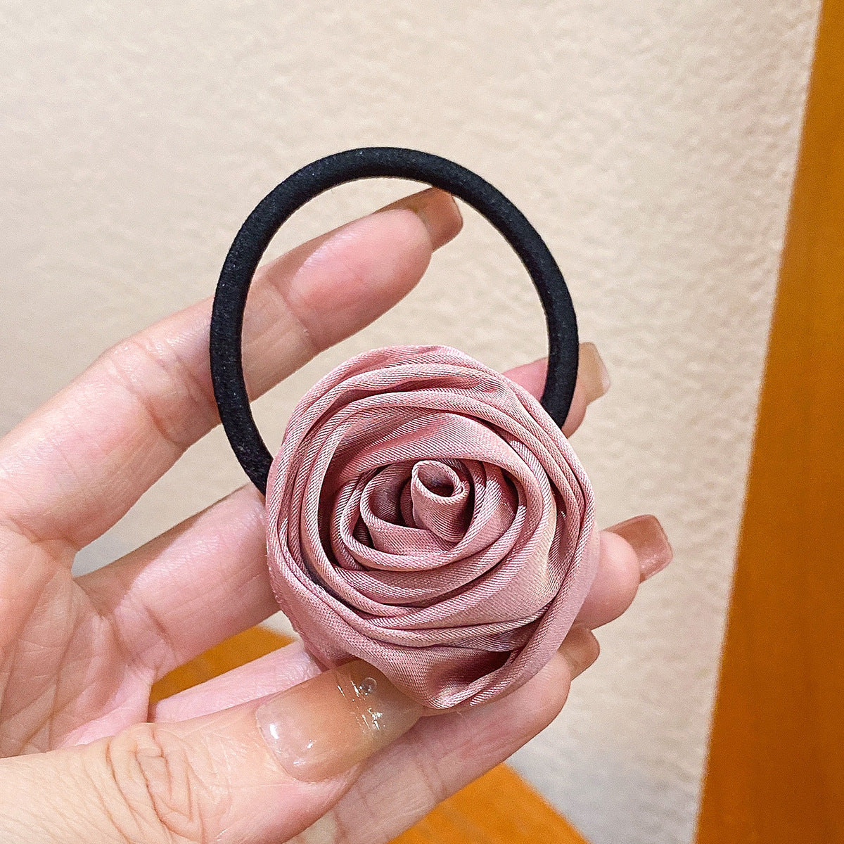 Wholesale Satin Rose Hairband ACC-HS-Huidi030