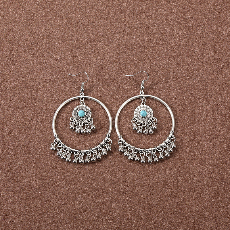 Wholesale Retro Bohemian Ethnic Style Earrings Tassel Earrings ACC-ES-Gumi005