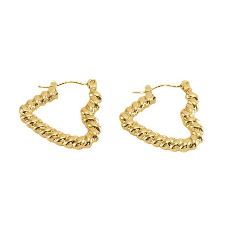 Wholesale  Stainless steel irregular earrings