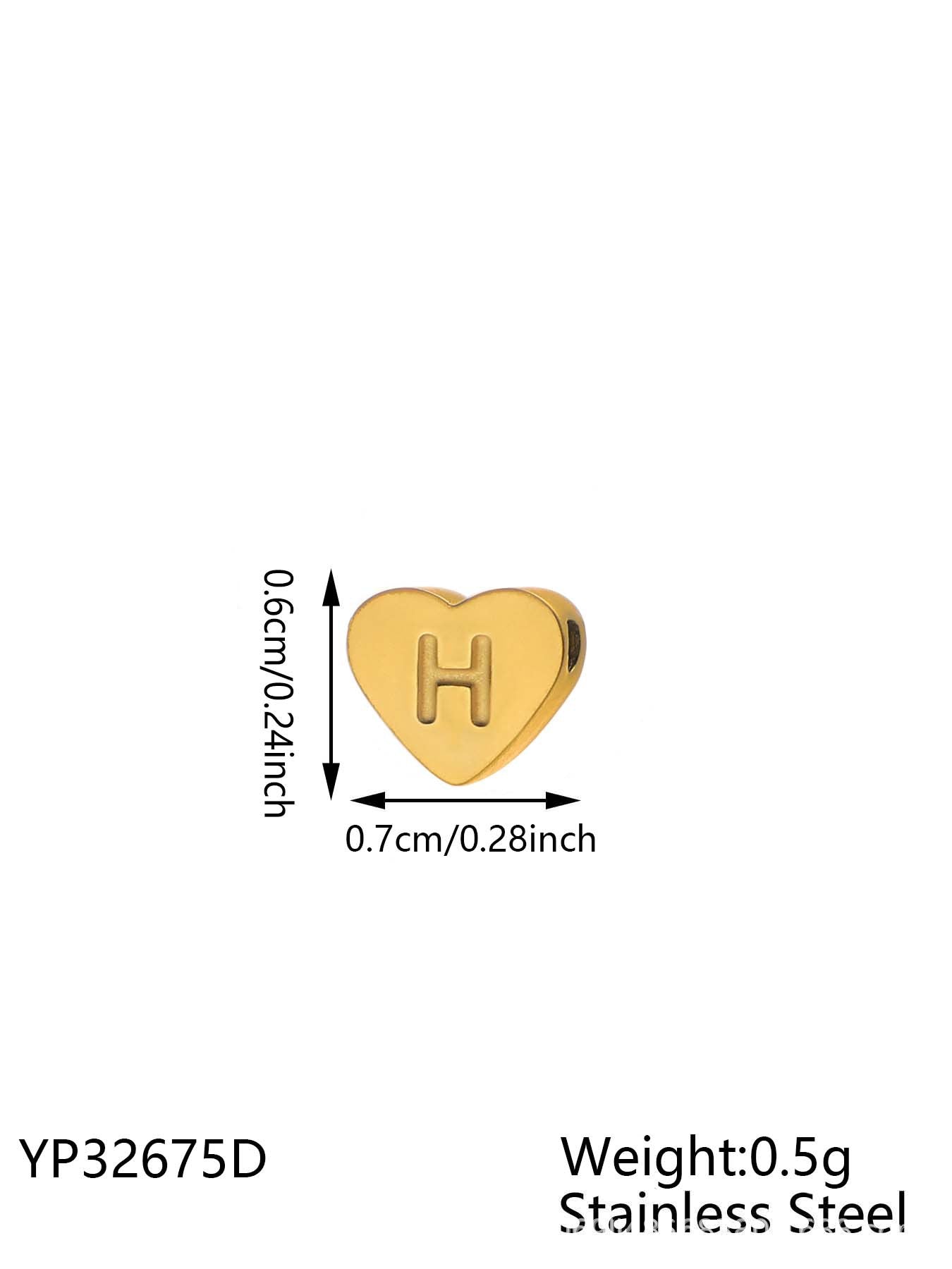 Wholesale  love English letter stainless steel pendant