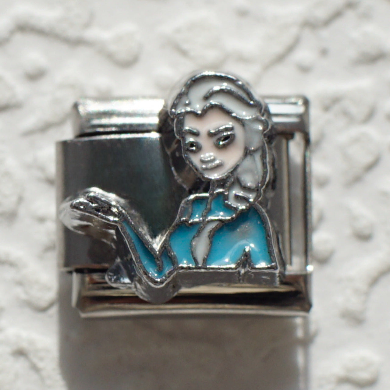 Wholesale 5pcs Italian Charm Bracelet 9mm DIY Splicing Cute Creative Stainless Steel Composable Bracelet