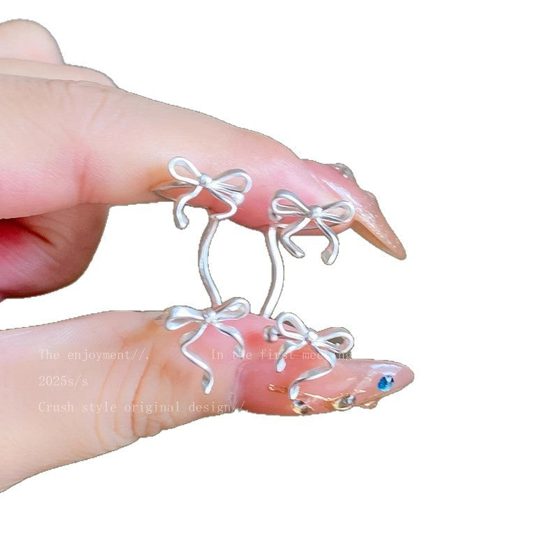 Wholesale  Alloy Bow Earrings
