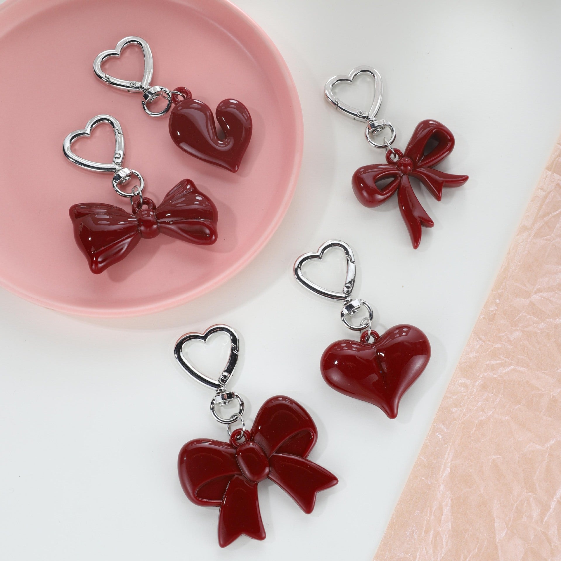 Wholesale  Love Bowknot Keychain