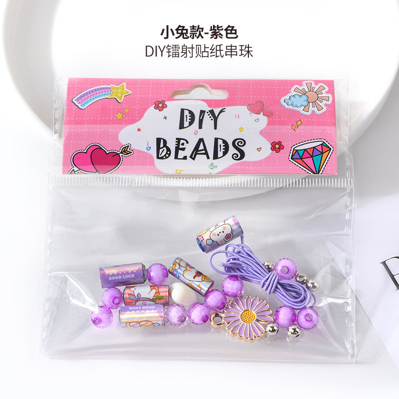 Wholesale 5pcs Stickers  Beads  Stickers Beads Bracelet