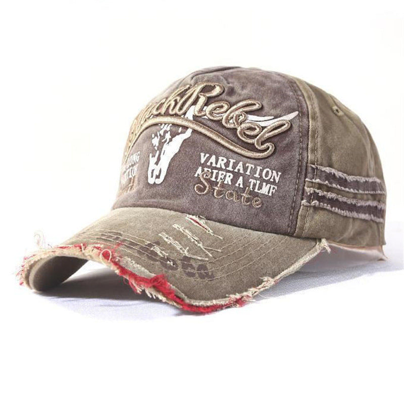 Wholesale Chic Embroidered Baseball Cap Black Casual Outdoor Sports Sun Hat For Men Women Fashion Accessory