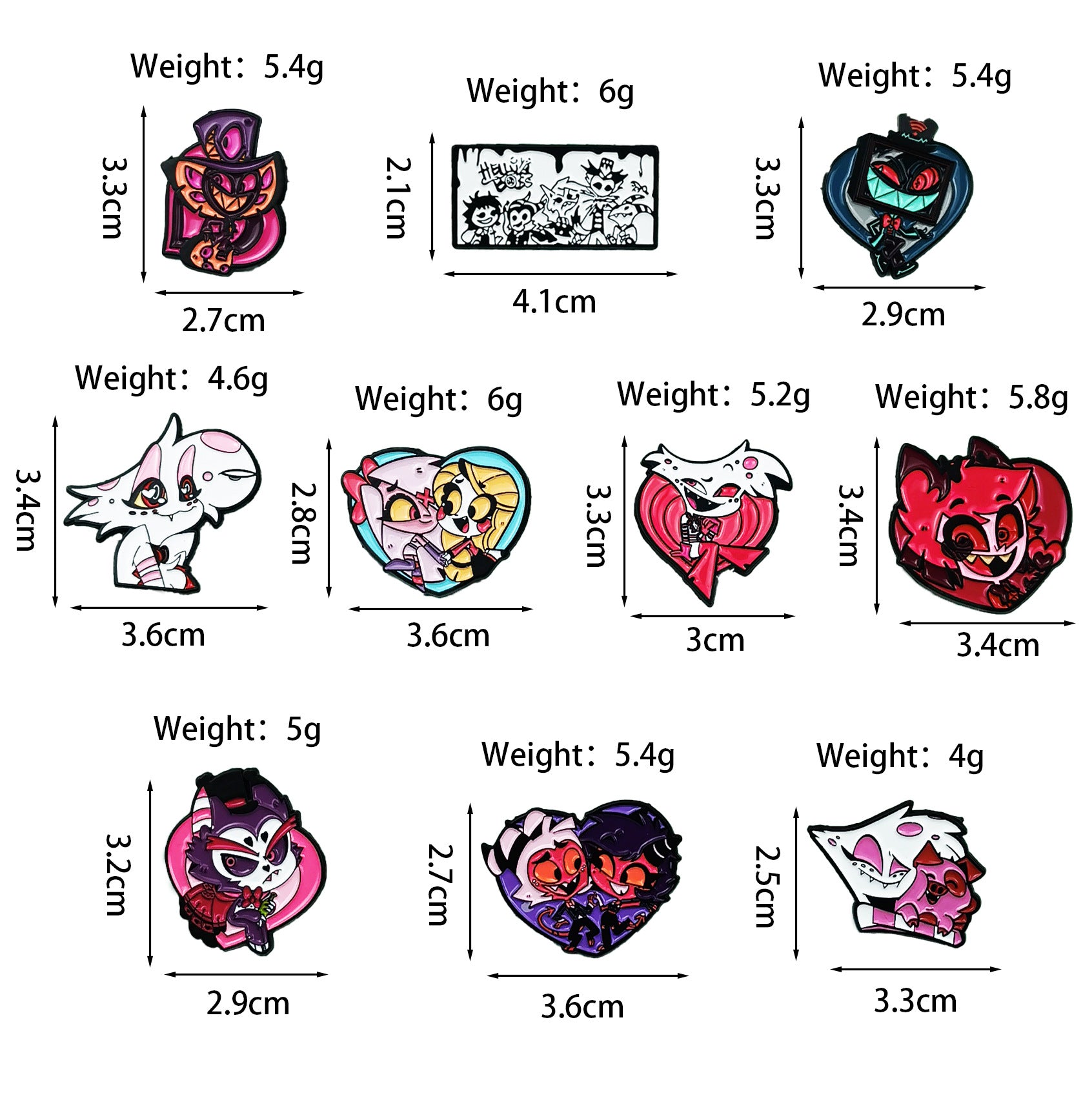 Wholesale Zinc Alloy Vampire Ghost Brooch Pin,  Stylish  Costume Accessory,  Boutique Jewelry for Bag Charm or Everyday Wear