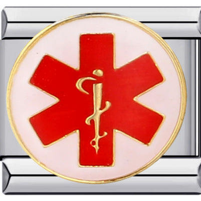 Wholesale Italian Charm Bracelet 9mm DIY Splicing Neck Anchor Stainless Steel Composable Bracelet